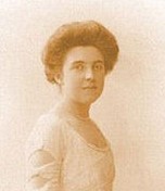 portrait de Elsie Bowerman, survivante du Titanic, vers 1910
